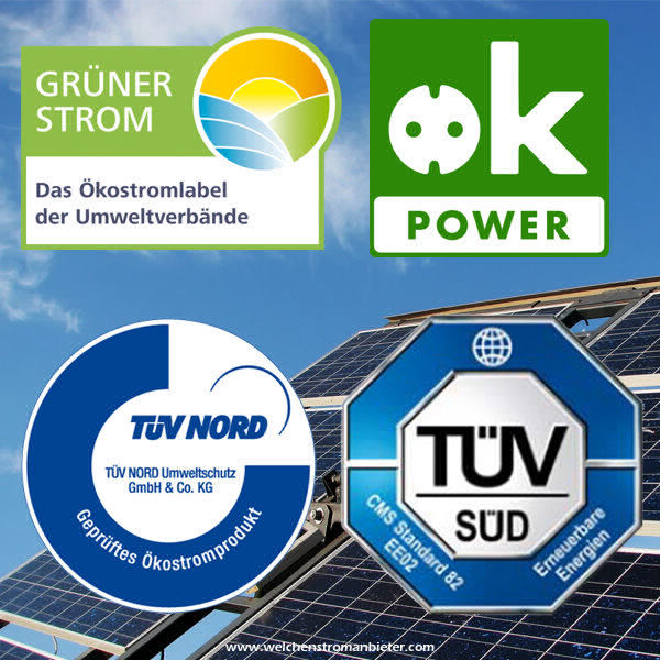 Welche Ökostrom-Siegel sind 2024 sinnvoll?